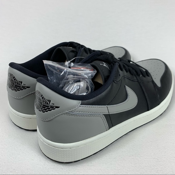 Nike Air Jordan 1 Low 2022 Golf - Shadow Grey/Black Size 6.6, 11.5 new - Picture 4 of 8
